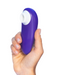 Womanizer Starlet 3 Pleasure Air Clitoral Stimulator - Indigo in model's hand