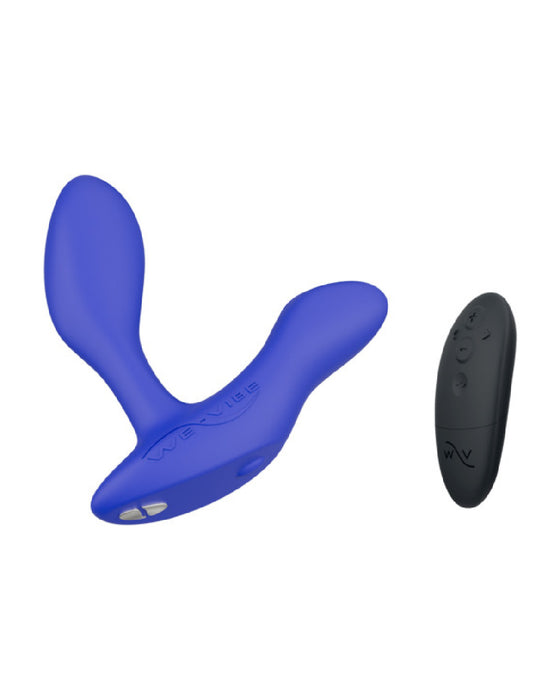 We-Vibe Vector+ App Controlled Adjustable Prostate Massager - Blue