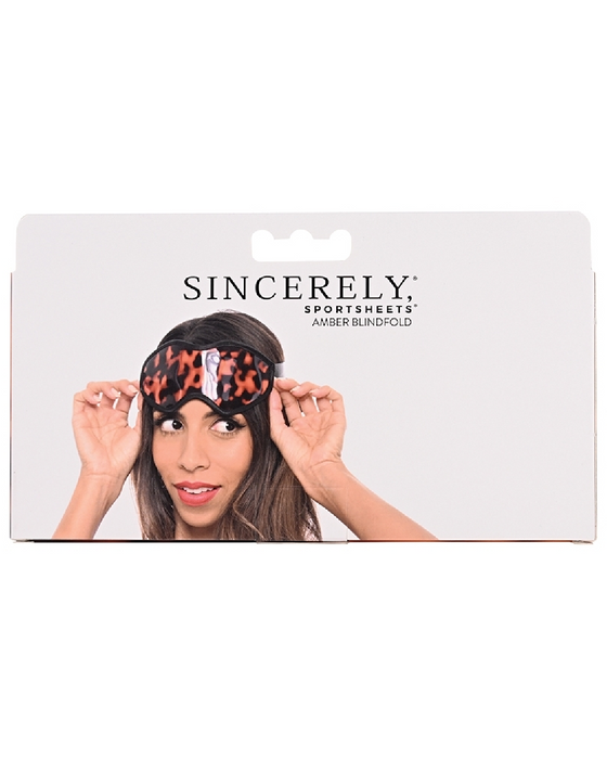 Sincerely Amber Mask back of box 