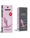 Product packaging for the Fun Factory Bootie Fem Anal Plug - Rose by Fun Factory, highlighting its body safe silicone design and unique features.