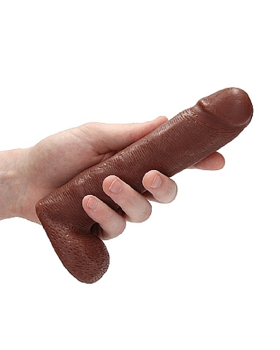 Dicky Soap With Balls - Chocolate Scented Novelty Penis Soap held in hand