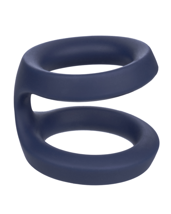 Viceroy Dual Loop Cock Ring for Penis & Testicles side view