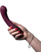 Kurve Dual Motor G- Spot Vibrator by Hot Otopuss  hand holding it to the side 