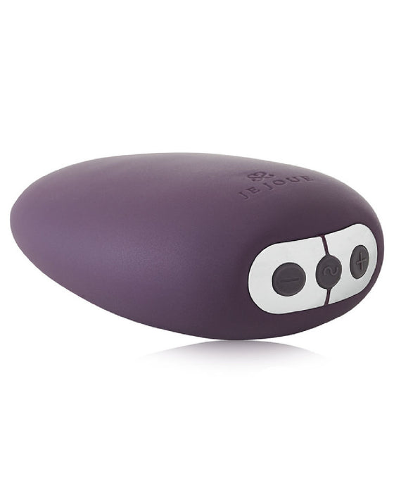Je Joue Mimi Clitoral and External Vibrator - Purple bottom sideview 