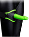 Ouch! Glow in the Dark Thigh Strap-on Set