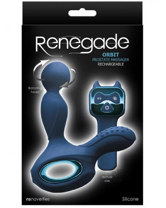 Renegade Orbit Vibrating and Heating Anal Prostate Massager box