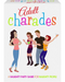 A group of animated adults in playful poses on the cover of 'Adult Charades Party Game', a Kheper Games adults-only version party game box with a tagline that reads 'a naughty party game for naughty people'.