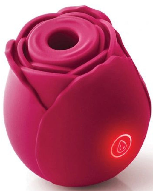 Inya The Rose Clitoral Suction Vibrator close up on white background 