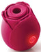 Inya The Rose Clitoral Suction Vibrator close up on white background 
