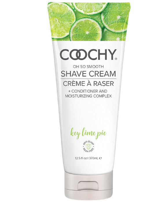 Coochy Oh So Smooth Shave Cream - Key Lime Pie 12.5 oz bottle 