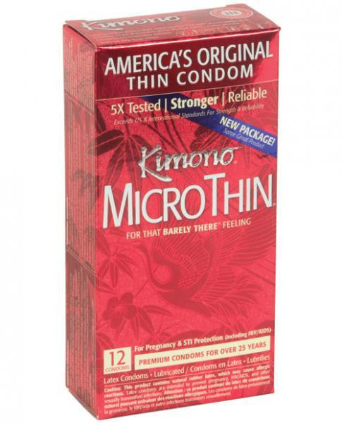 Kimono Microthin Condoms 12Pk box