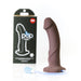 POP by Semenette Silicone Ejaculating Dildo - Cocoa with package