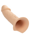 Performance Maxx Realistic Hollow Dildo Silicone Strap-on Penis Extension (Light) view of the interior hole and base