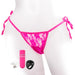 My Secret Remote Control Vibrating Panty by Screaming O pink  worn on a mannequin 
