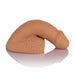 Packer Gear Silicone Packing Penis 5 Inch - Tan by CalExotics side view
