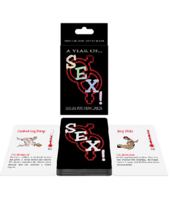 A Year of Sex Card Game Position Cards by Kheper Games