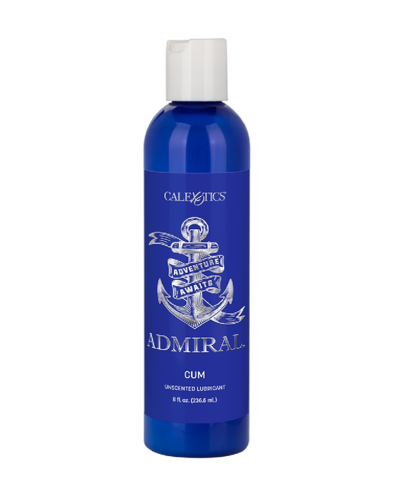 Admiral Cum Unscented Water Based Realistic Cum Lube 8 oz