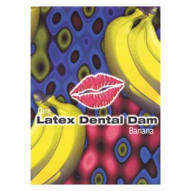 Trustex Latex Dental Dam - Banana