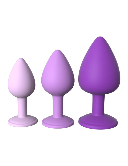 Pipedream Products Butt Plug Fantasy For Her Little Gems Silicone Anal Trainer Set