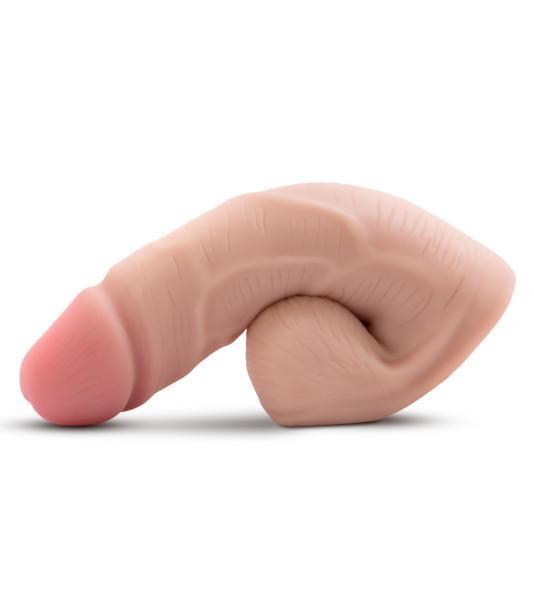 Performance Packer 5 Inch Packing Dildo by Blush - Vanilla side view