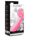 XR Brands Vibrator Passion Petals Double Ended Pleasure Air Rose Vibrator - Pink