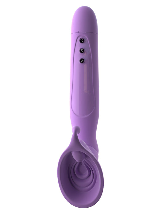Fantasy For Her Vibrating Roto Sucker Vaginal Pump by Pipedream side