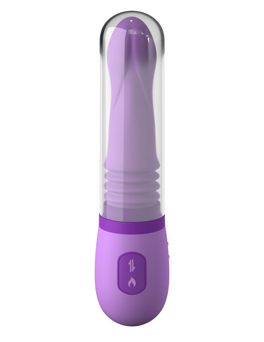 Fantasy For Her Heating Thrusting Personal Sex Machine by Pipedream with plastic travel lid