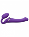 Lovely Planet Vibrating Strapless Strap On Purple- Large sideview 
