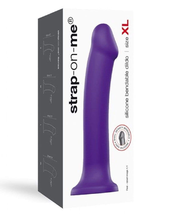 Strap On Me Dildo Strap-On-Me Semi-Realistic XL Silicone Dildo - Purple