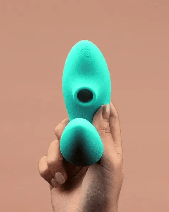 Tracy's Dog Vibrator Tracy's Dog OG Clitoral Air Pulsation Vibrator Teal - Pro 2