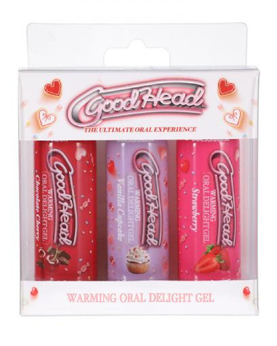 GoodHead Warming Oral Delight Gel 3 Pack